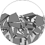 Tungsten carbide, fine structure